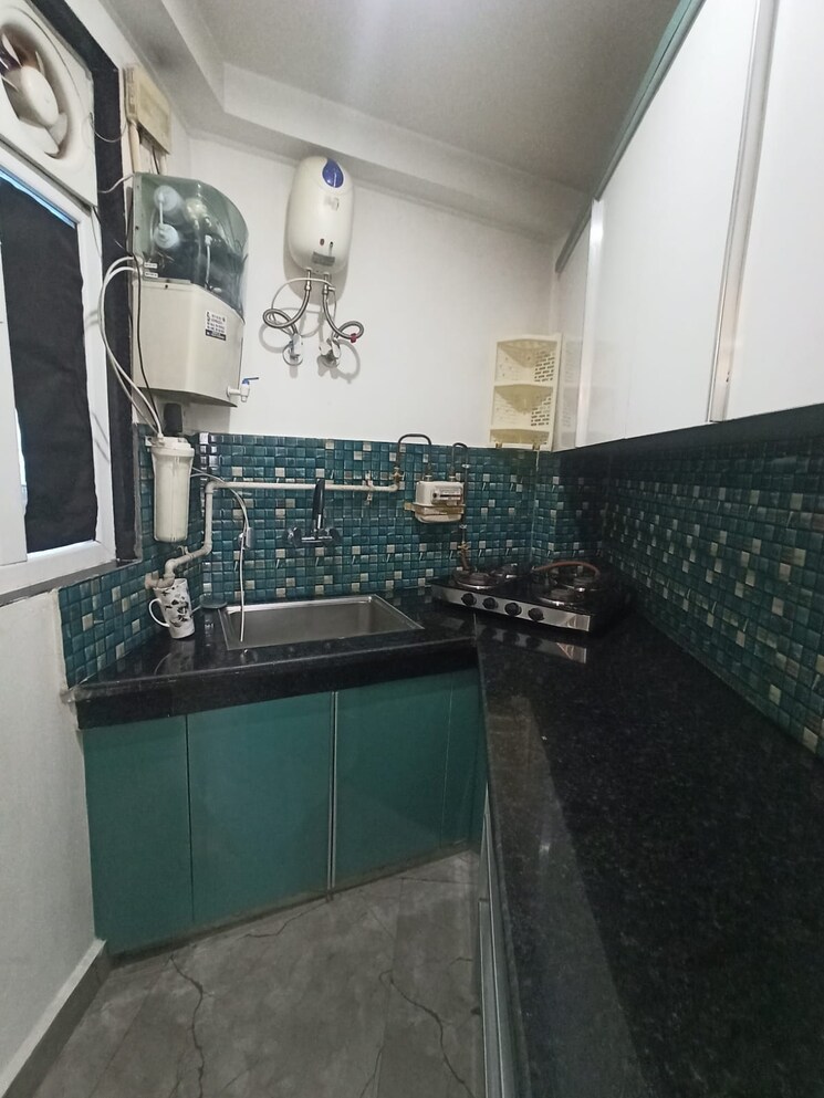 Kitchen, saket 1 RK 500 Sq.Ft. Apartment In Saket Delhi 9773379