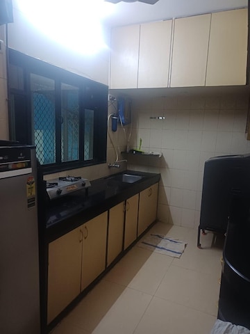 Kitchen in 1 BHK Apartment at Janhavi Apartment Goregaon, Goregaon East – for Rent