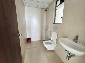Bathroom in 3 BHK Apartment at Runwal My City, Dombivli East – for Rent