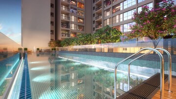 Swimming Pool in 2 BHK Apartment at Kumar Parth Towers, Baner – for Sale