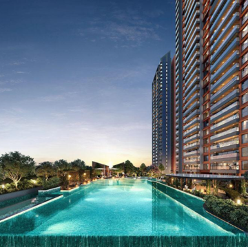 Swimming Pool in 3 BHK Apartment at Hebbagodi – for Sale