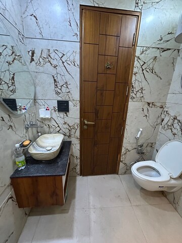 Bathroom in 4 BHK Apartment at Saket – for Rent