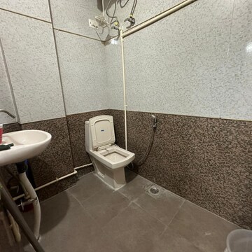 Bathroom in 3 BHK Apartment at Sarvodaya Enclave – for Rent