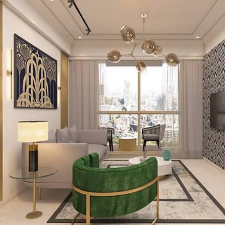 Living Room, platinum-prive 2 Bedroom 580 Sq.Ft. Apartment In Dn Nagar Mumbai 9773951