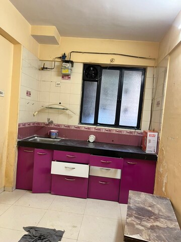 Kitchen in 1 BHK Apartment at Prakruti Park, Brahmand – for Rent