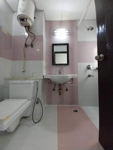 Bathroom in 3 BHK Apartment at Purvanchal Royal Park, Sector 137 – for Rent