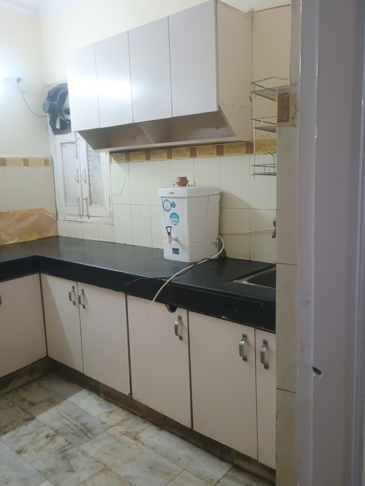 Kitchen, malviya nagar 3 Bedroom 1000 Sq.Ft. Builder Floor In Malviya Nagar Delhi 9774167