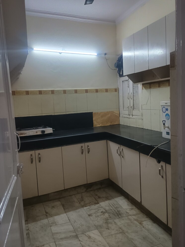 Kitchen, malviya nagar 3 Bedroom 1000 Sq.Ft. Builder Floor In Malviya Nagar Delhi 9774167
