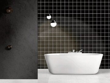 Bathroom in 3 BHK Apartment at Nallagandla – for Sale