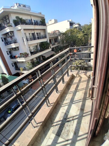 Balcony in 1 BHK Builder Floor at Rajouri Garden – for Rent