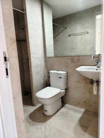 Bathroom in 2.5 BHK Apartment at Hiranandani Canary, Ghodbunder Road – for Rent