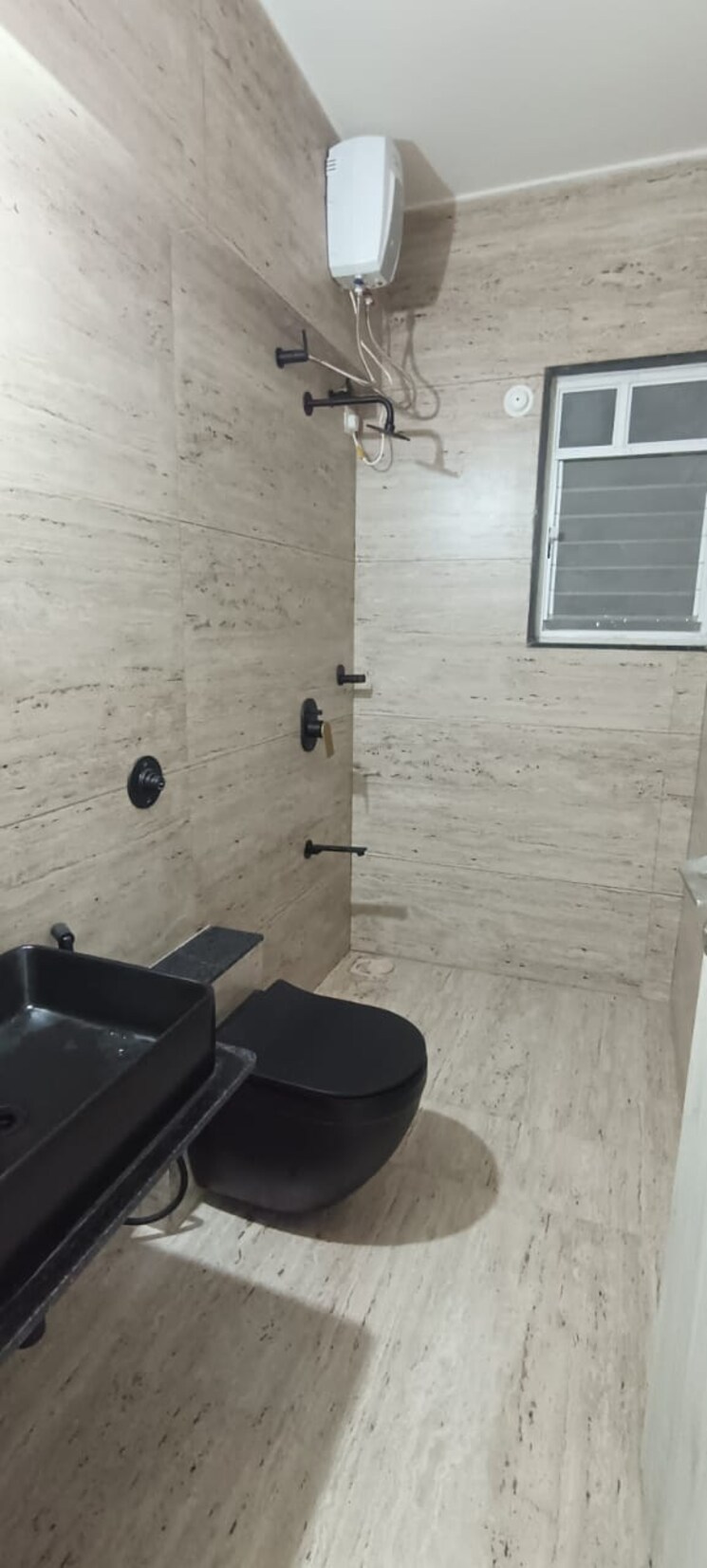 Bathroom, punawale 3 Bedroom 1050 Sq.Ft. Apartment In Punawale Pune 9774174