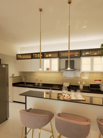 Kitchen in 2 BHK Apartment at Kalpataru Blossoms, Sinhagad Road – for Sale