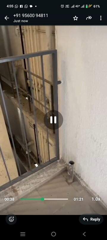 Staircase in 2 BHK Apartment at Godrej Boulevard, Manjari – for Sale