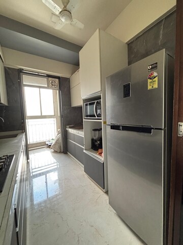 Kitchen in 3 BHK Apartment at Oberoi Exquisite Goregaon, Goregaon East – for Rent