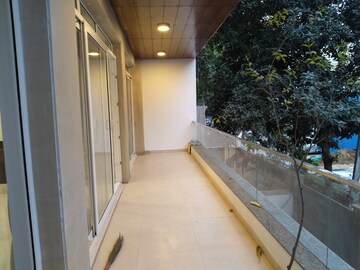 Balcony in 3 BHK Builder Floor at Sushant Lok I – for Rent