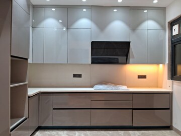 Kitchen in 3 BHK Builder Floor at Greater Kailash I – for Sale