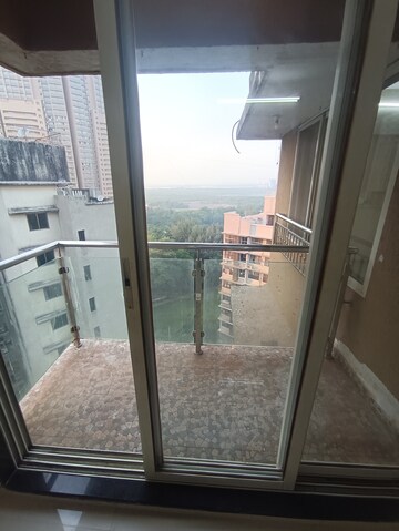 Balcony in 2 BHK Apartment at Rajendra Dolphin Tower, Malad West – for Rent