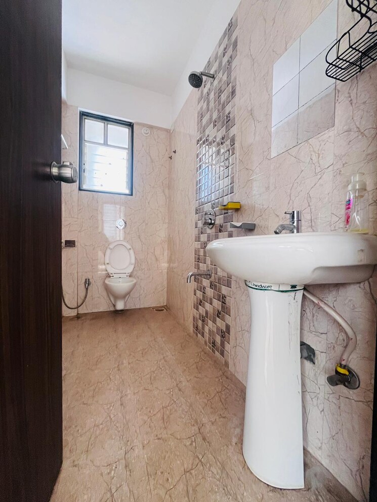 Attached Bathroom, krishna-smruti-garden 2 Bedroom 1021 Sq.Ft. Apartment In Punawale Pune 9774395