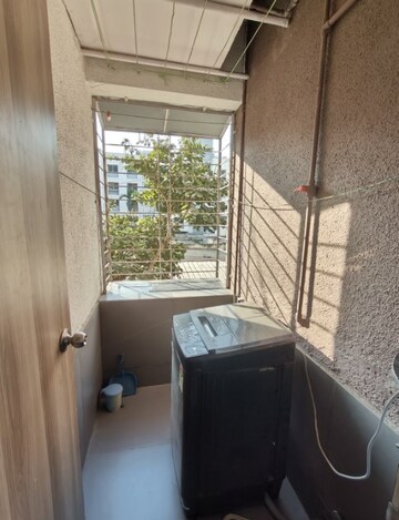 Balcony in 1 BHK Apartment at Vastukalp Esquire, Pimple Nilakh – for Rent