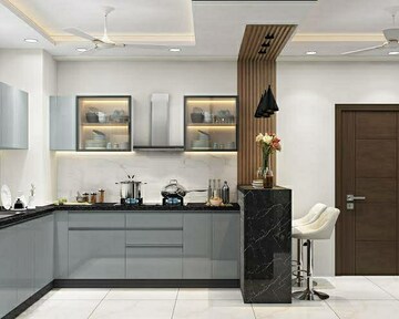 Kitchen in 3 BHK Builder Floor at Sector 49 – for Sale
