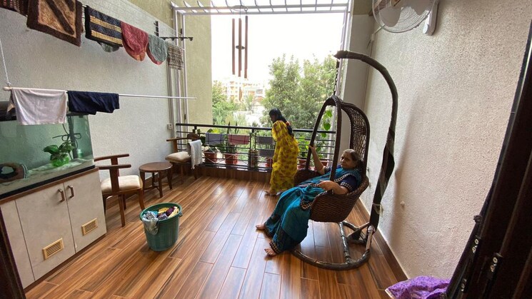 Terrace, malpani-the-crest 3 Bedroom 1456 Sq.Ft. Apartment In Pimple Saudagar Pune 9774541