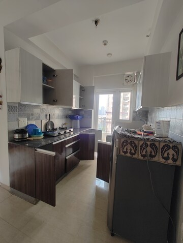 Kitchen in 2.5 BHK Apartment at Samridhi Grand Avenue, Tech Zone 4 Greater Noida – for Rent