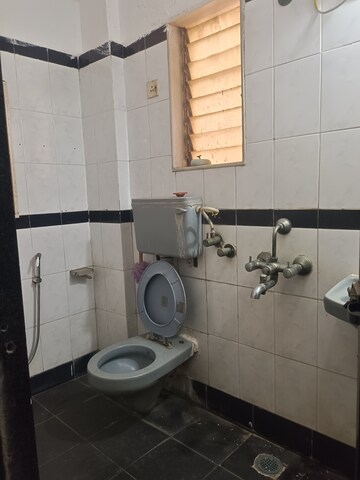 Bathroom in 2 BHK Apartment at HDIL Dheeraj Residency, Goregaon West – for Rent