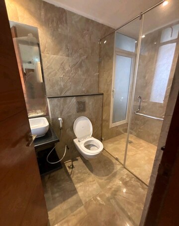 Bathroom in 4 BHK Apartment at Mahagun Mezzaria, Sector 78 – for Rent