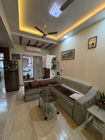 Living Room in 4 BHK Apartment at Borivali East – for Sale
