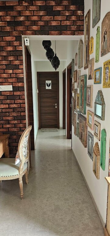 Balcony in 2 BHK Apartment at Romell Aether, Goregaon East – for Rent