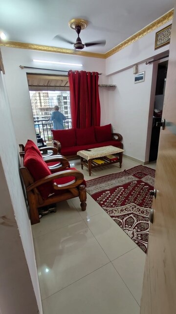 Living Room in 1 BHK Apartment at Golden Tower, Sector 24 Taloja – for Rent