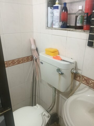 Bathroom in 2 BHK Apartment at Runwal Heights, Mulund West – for Rent