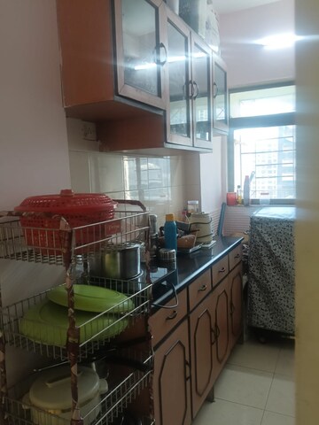 Staircase in 2 BHK Apartment at Runwal Heights, Mulund West – for Rent