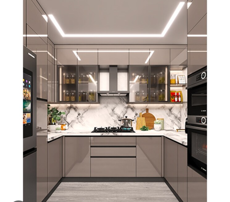 Kitchen, ultima-107 3 Bedroom 1170 Sq.Ft. Builder Floor In Sector 104 Noida 9774990