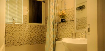 Bathroom in 2 BHK Apartment at Bisrakh Jalalpur – for Rent