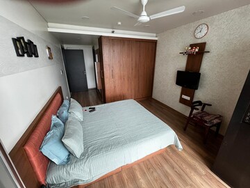 Bedroom in 4 BHK Apartment at Panchshil Towers, Kharadi – for Sale