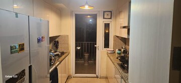 Living Room in 3 BHK Apartment at DLF The Skycourt, Sector 86 – for Rent