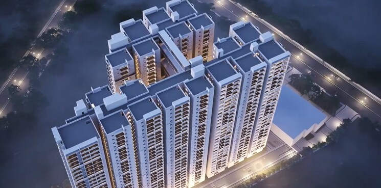 Exterior View, hallmark-treasor 3 Bedroom 2540 Sq.Ft. Apartment In Narsingi Hyderabad 9775114