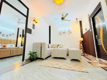 Living Room in 1 BHK Builder Floor at Saket – for Rent