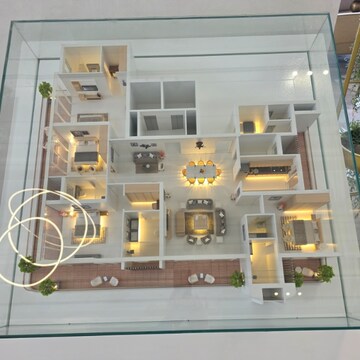 Floor Plan in 4 BHK Apartment at Landmark Skyvue, Sector 103 – for Sale