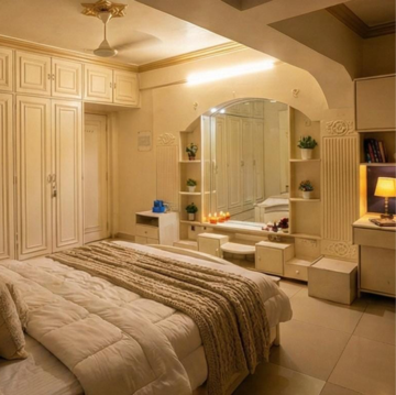 Bedroom in 1 BHK Apartment at Lokhandwala Complex, Lokhandwala Complex – for Rent