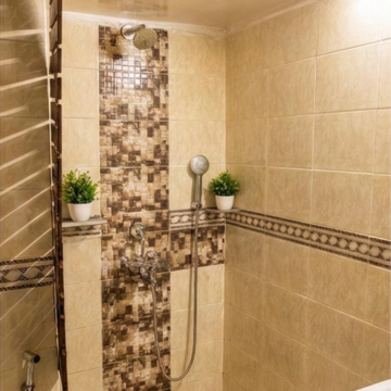 Bathroom in 1 BHK Apartment at Lokhandwala Complex, Lokhandwala Complex – for Rent