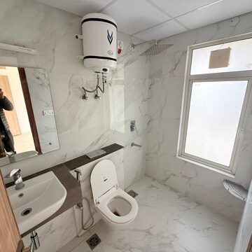 Bathroom in 3 BHK Apartment at Pyramid Altia, Sector 70a – for Rent