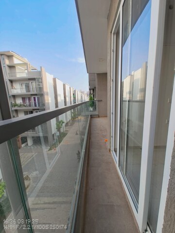 Balcony in 3.5 BHK Apartment at M3M Soulitude, Sector 89 – for Rent