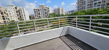Balcony in 1 BHK Apartment at Sun Universe Apartment, Narhe – for Rent