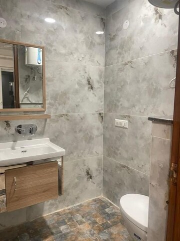 Bathroom in 3 BHK Apartment at Saket – for Rent