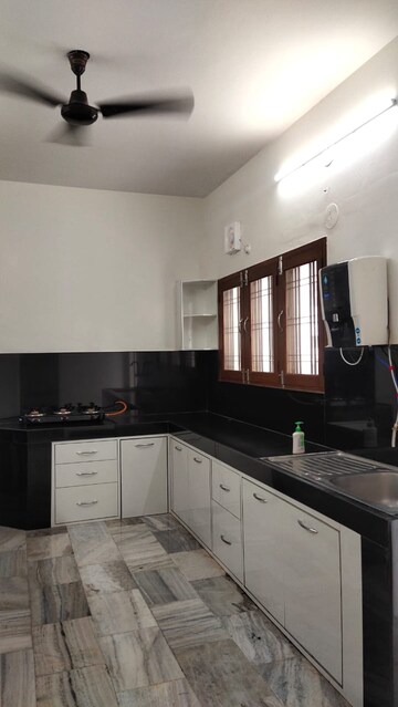 Kitchen in 3 BHK Apartment at Begumpet – for Rent