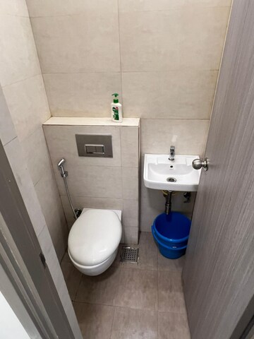 Bathroom in 1 BHK Apartment at Ajmera Greenfinity, Wadala East – for Rent