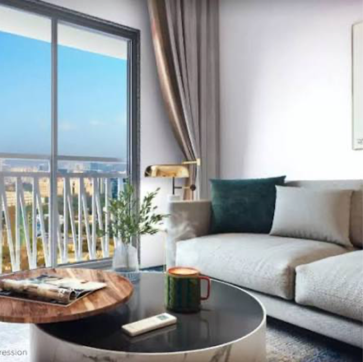 Living Room, shapoorji-pallonji-bkc-28 2 Bedroom 700 Sq.Ft. Apartment In Kherwadi Mumbai 9776695